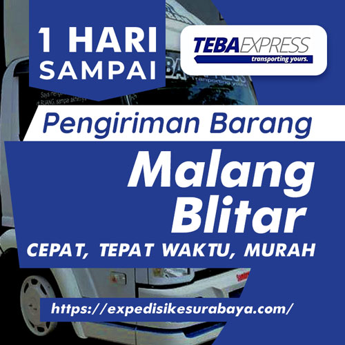 Jasa Pengiriman Barang Malang ke Blitar, Jawa Timur
