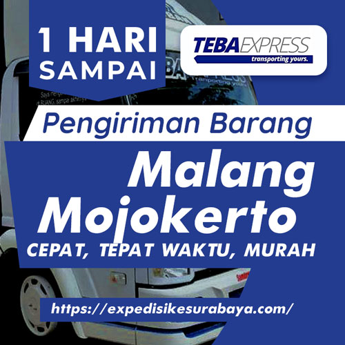 Jasa Pengiriman Barang Malang ke Mojokerto, Jawa Timur
