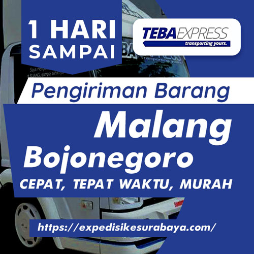 Jasa Pengiriman Barang Malang ke Bojonegoro, Jawa Timur