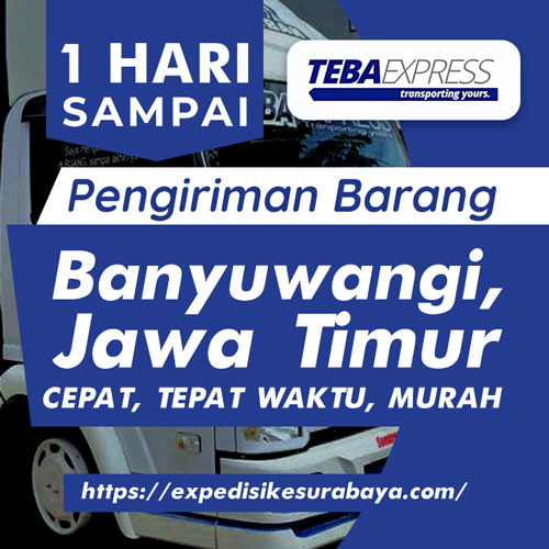 pengiriman barang banyuwangi jawa timur