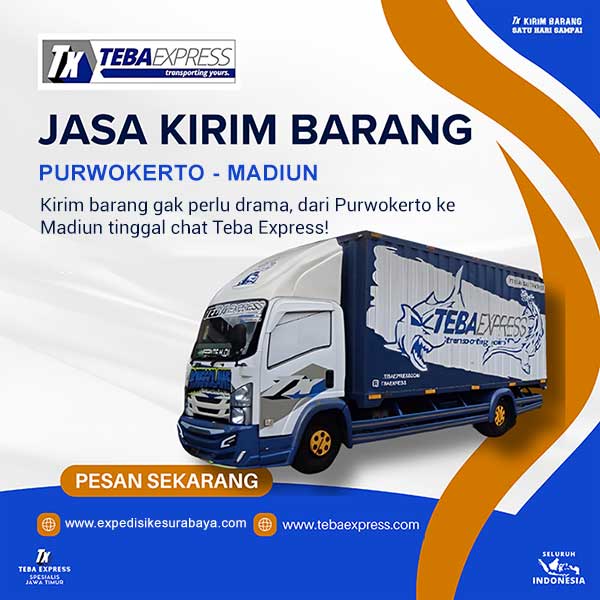 ekspedisi Purwokerto Madiun