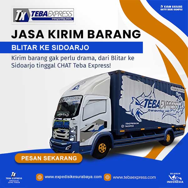 eksepedisi Blitar ke Sidoarjo