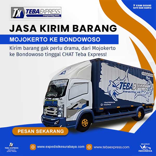 eksepedisi Mojokerto ke Bondowoso