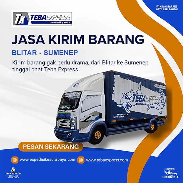 ekspedisi blitar sumenep